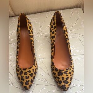 Kitten heel Leopard Print Women's Shoes size 11M